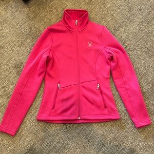 Spyder pink jacket. Size small